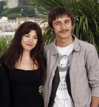 Ebru Ceylan and Ahmet Rifat Sungar at the photocall of "Three Monkeys" during the 61st International Cannes Film Festival.
