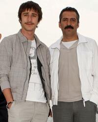 Ahmet Rifat Sungar and Yavuz Bingol at the photocall of "UC Maymum" during the 61st International Cannes Film Festival.