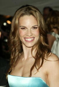 Hilary Swank at the Metropolitan Museums Costume Institute Benefit Gala in New York City. 