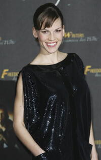 Hilary Swank at a photocall to the German release of the film “Freedom Writers” in Berlin, Germany. 