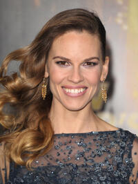 Hilary Swank at the California premiere of "New Year's Eve."
