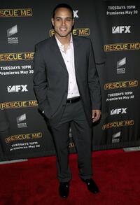 Daniel Sunjata at the New York premiere of "Rescue Me."