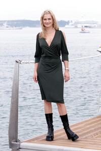 Kristy Swanson at the photocall of "Soul Assasin" during the 54th Cannes Film Festival.