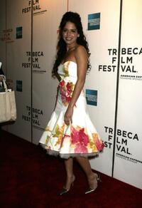Ana Claudia Talancon at the premiere of "Alone With Her" during the 5th Annual Tribeca Film Festival.