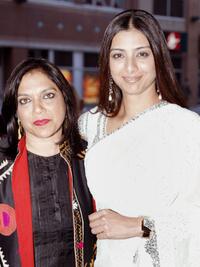 Director Mira Nair and Tabu at the TIFF gala screening of "The Namesake."