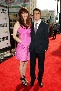 Marielle Heller and Jorma Taccone at the California premiere of "Land Of The Lost."