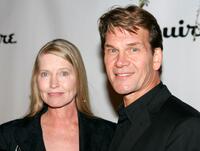 Patrick Swayze and Lisa Niemi at the 2nd Annual Ocean Partners Awards Gala.