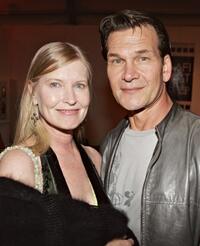 Patrick Swayze and Lisa Niemi at "The Lost City" After Party during AFI Fest.