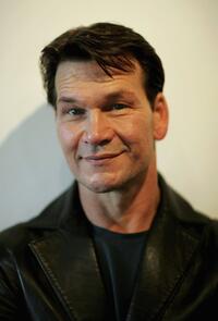 Patrick Swayze at the photocall to promote latest version of West End musical "Guys and Dolls" cast.