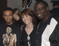 Aaron McGruder, Jill Talley and Gary Anthony Williams at the Los Angeles Launch party of "The Boondocks."
