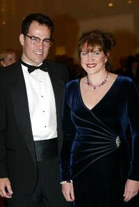 Julia Sweeney and her boyfriend James Underdown at the 5th Annual Kennedy Center Mark Twain Prize presentation ceremony.