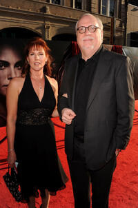 Patricia Tallman and writer J. Michael Straczynski at the California premiere of "Thor."