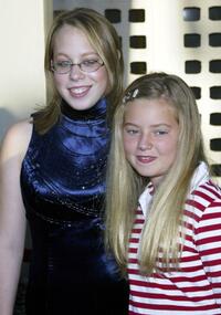 Danielle and Madylin Sweeten at the Los Angeles premiere of "American Splendor."