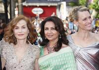 Isabelle Huppert, Sharmila Tagore and Robin Wright at the Opening Ceremony and screening of "Up" during the 62nd International Cannes Film Festival.