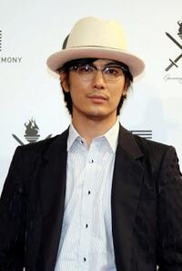 Tetsuji Tamayama at the Japan flagship store opening reception party.