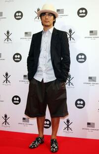 Tetsuji Tamayama at the Japan flagship store opening reception party.