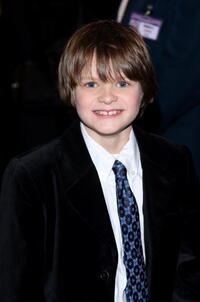 Actor Charlie Tahan at the N.Y. premiere of "I Am Legend."