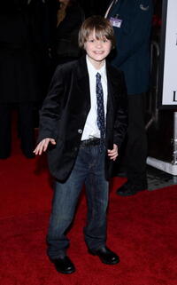 Charlie Tahan at the N.Y. premiere of "I Am Legend."