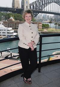 Brenda Blethyn at the media conference for the Film Finance Corporation of Australia.