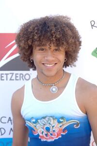 Corbin Bleu at the Camp Ronald McDonald for kids 14th Annual Family Halloween Carnival.