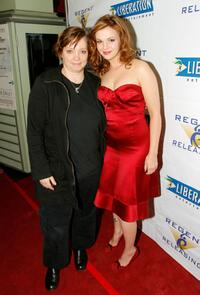 Hilary Brougher and Amber Tamblyn at the screening of "Stephanie Daley."