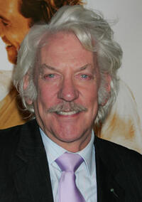 Actor Donald Sutherland at the Hollywood premiere of "Fool's Gold."