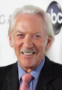 Donald Sutherland at the premiere for "Dirty Sexy Money".