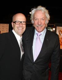 Donald Sutherland and Donald De Line at the premiere of Pictures "Fool's Gold".
