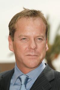 Kiefer Sutherland at the ceremony for Forest Whitaker Honored With A Star On The Hollywood Walk Of Fame.