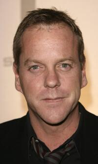 Kiefer Sutherland at the Season Five DVD Collection Launch party for "24."