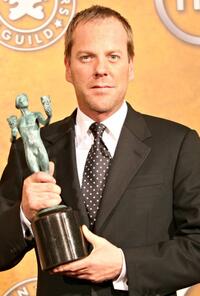 Kiefer Sutherland at the 12th Annual Screen Actors Guild Awards.