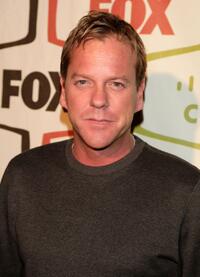 Kiefer Sutherland at the FOX Fall Eco-Casino Party.