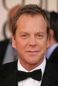 Kiefer Sutherland at the 64th Annual Golden Globe Awards.