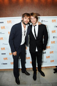 Rossif Sutherland and Angus Sutherland at the premiere of "I'm Yours" during the 2011 Toronto International Film Festival.