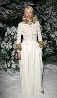 Tilda Swinton at the after show party following the premiere of “The Chronicles Of Narnia” in London, England. 