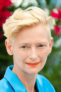 Tilda Swinton at the "The French Dispatch" photocall during the 74th annual Cannes Film Festival.