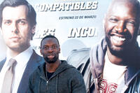 Omar Sy at the photocall of "De L'Autre Cote Du Periph" in Madrid.