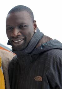 Omar Sy at the presentation of "Tellement Proche" during the International Comedy Film Festival.