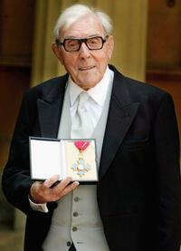 Eric Sykes at the Queen Awards Honours.