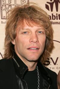 Jon Bon Jovi at the "R.S.V.P. to HELP" benefit hosted by Kenneth Cole and Jon Bon Jovi.