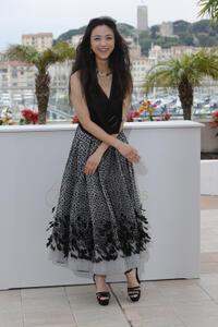 Tang Wei at the photocall of "Wu Xia" during the 64th Cannes Film Festival.