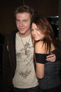Cole Evan Weiss and Scout Taylor-Compton at the premiere of "Catch And Release."