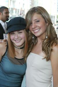Scout Taylor-Compton and Katija Pevec at the premiere of "Sleepover."