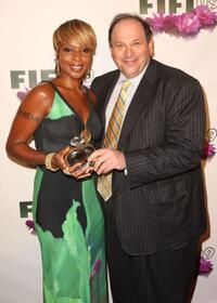 Mary J. Blige and Steve Haffer at the FiFi Awards.