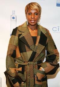 Mary J. Blige at the Sean "Diddy" Combs' private birthday party.