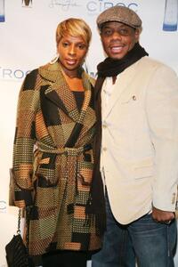 Mary J. Blige and Kendu Isaacs at the Sean "Diddy" Combs private birthday party.