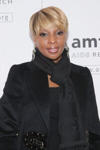 Mary J. Blige at the amfAR New York gala.