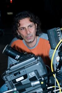 Director Patrick Tatopoulos on the set of "Underworld: Rise of the Lycans."