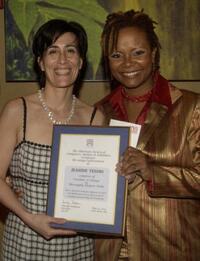 Jeanine Tesori and Toyna Pinkins at the American Society of Composers, Authors and Publishers dinner celebration.