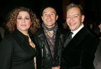 Mary Testa, Henry Stram and Michael John LaChiusa at the after party of "See What I Wanna See."